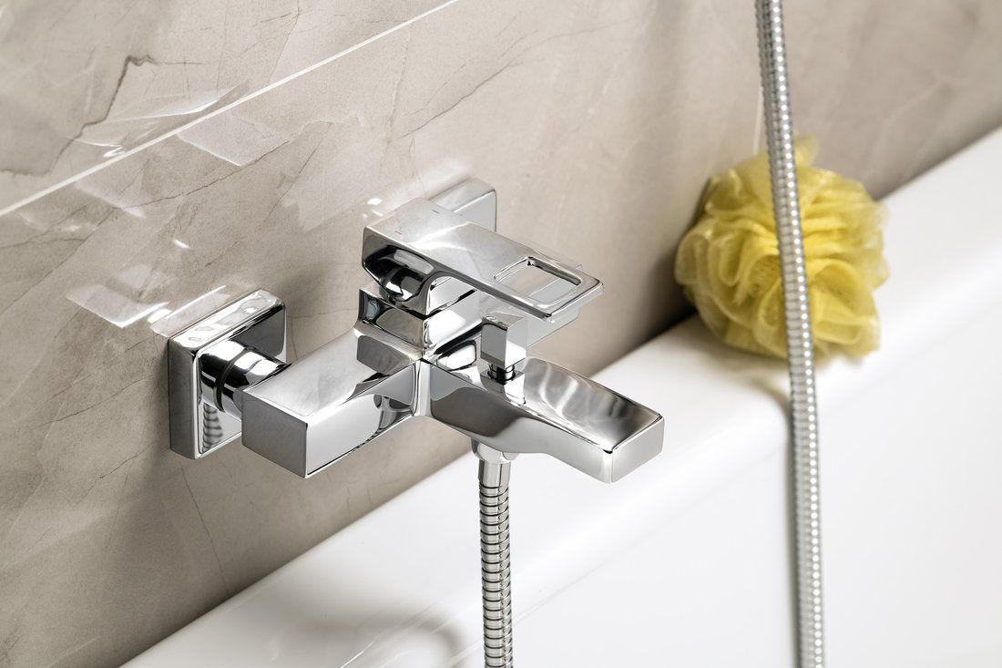 Sapho Forata bateria wannowo-prysznicowa ścienna chrom FT010