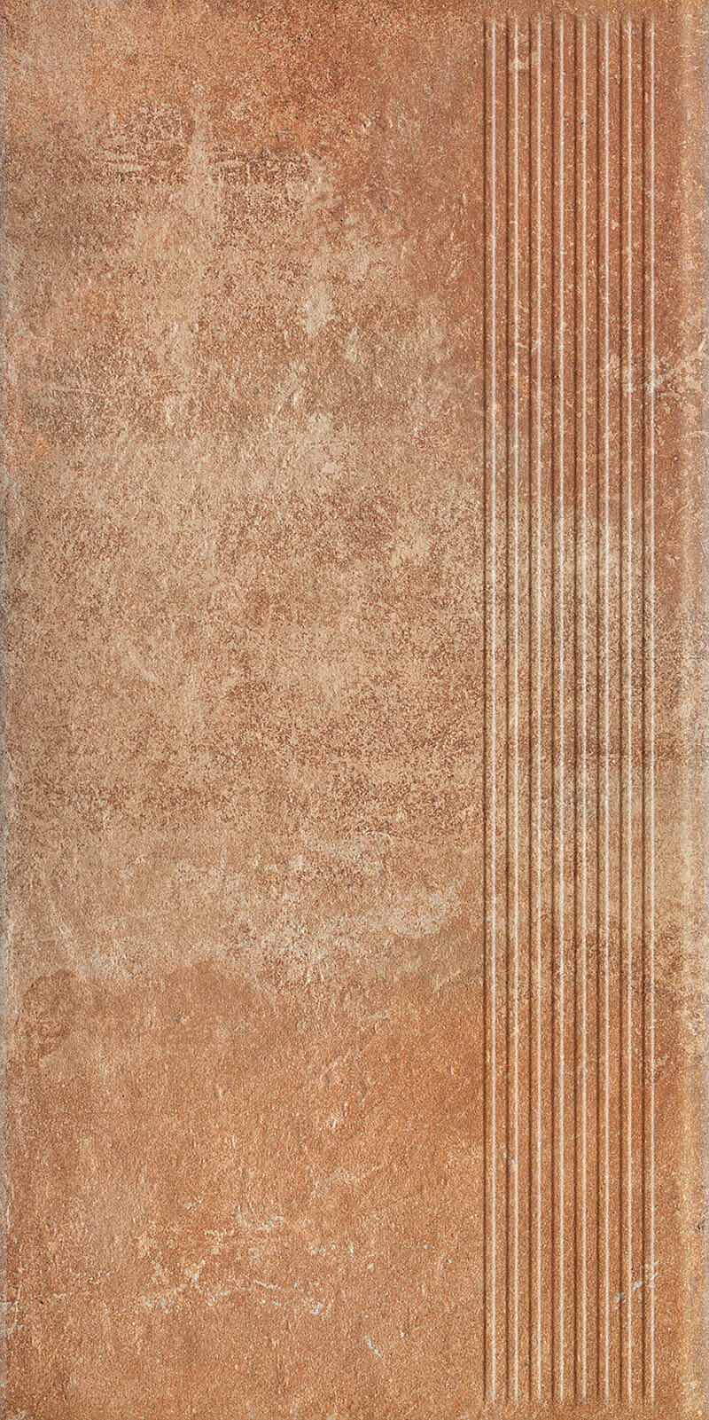 Paradyż Scandiano stopnica 30x60 cm prosta STR rosso czerwony mat