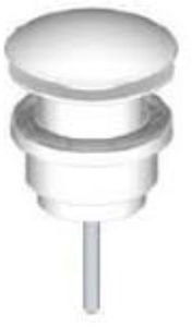 Riho korek do umywalki klik-klak biały mat 205206