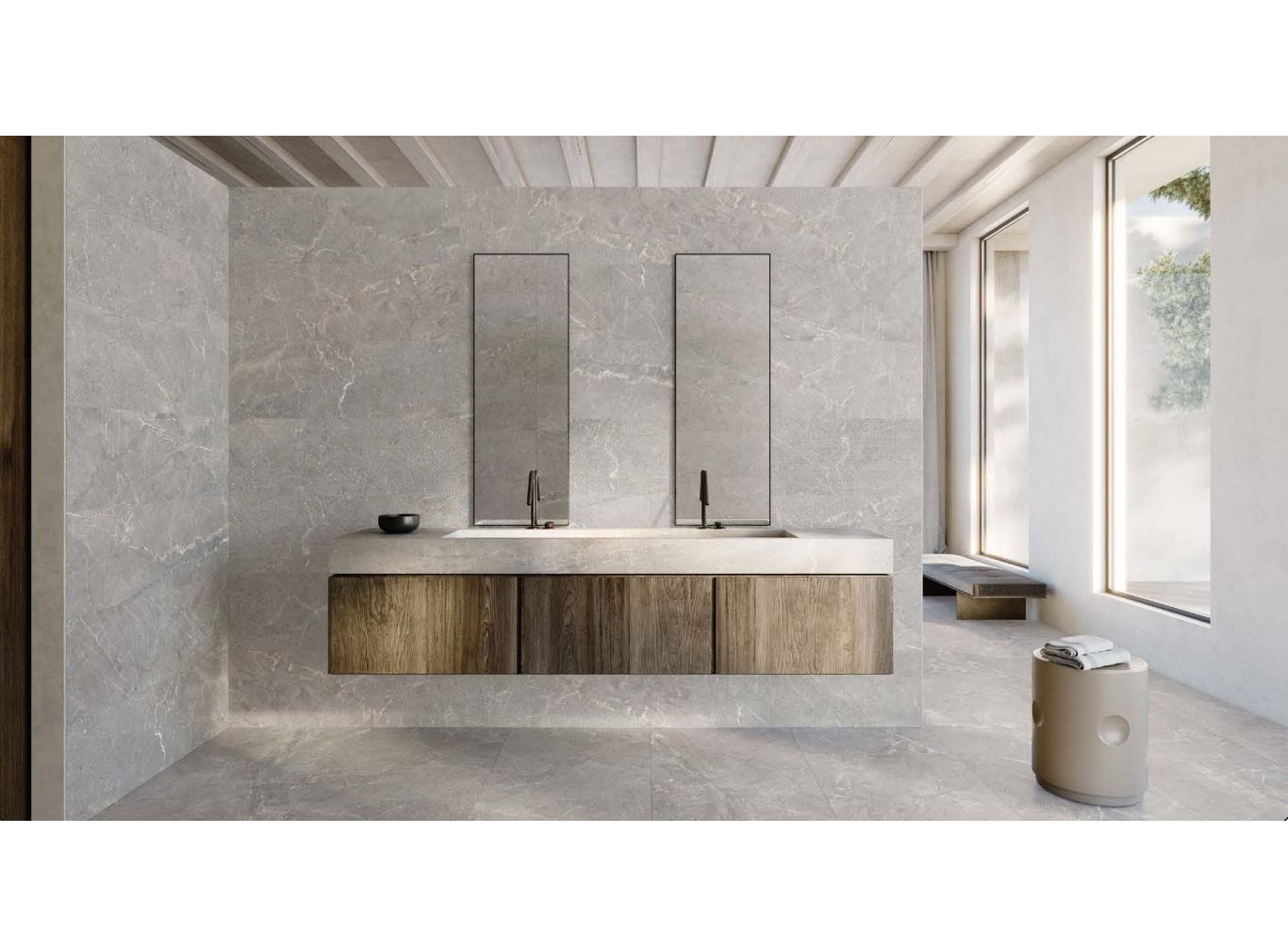 Peronda Alchemy płytka ścienno-podłogowa 90x90 cm szara