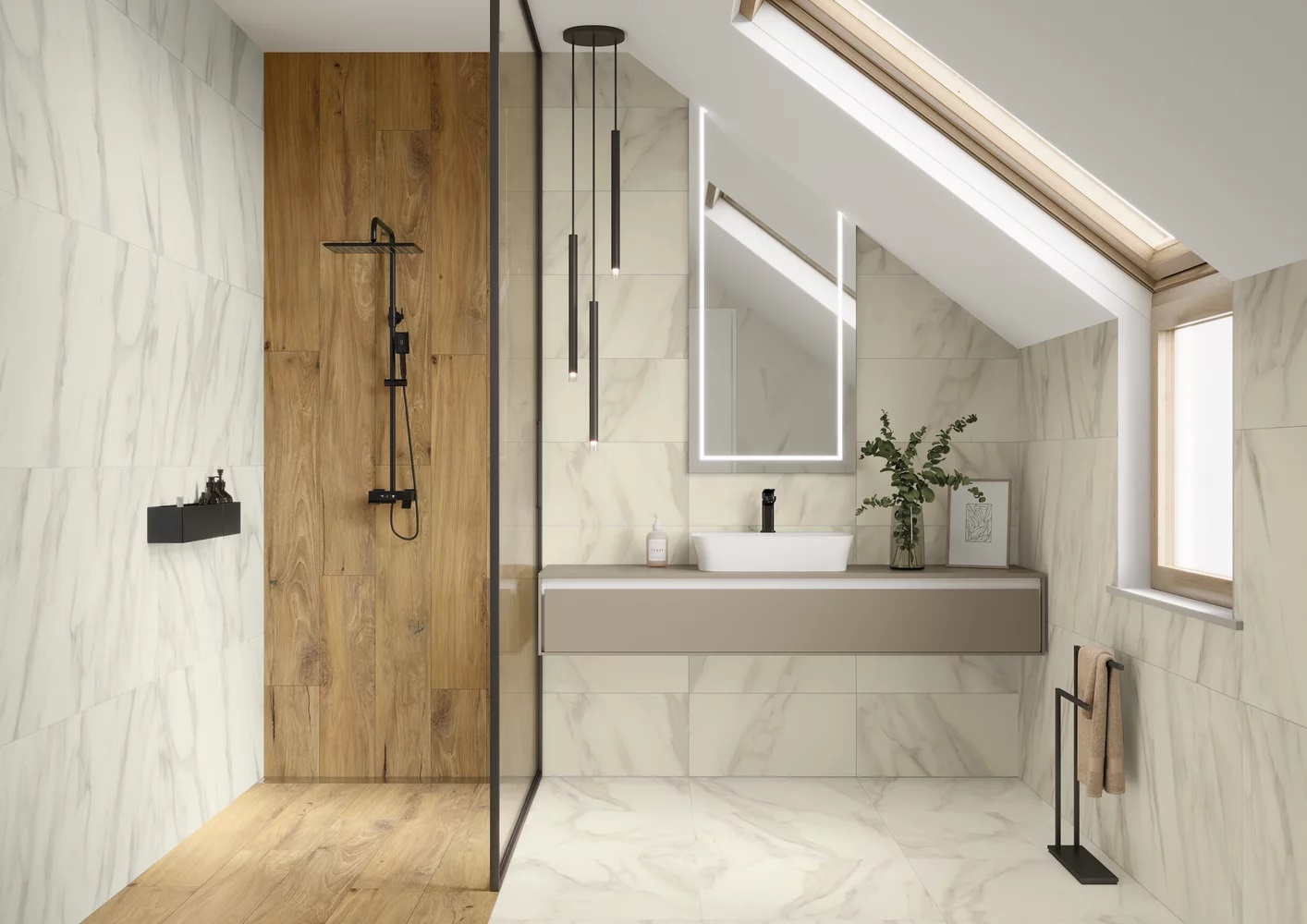 Paradyż Specialwood Honey płytka ścienno-podłogowa 119,8x19,8 cm brązowa