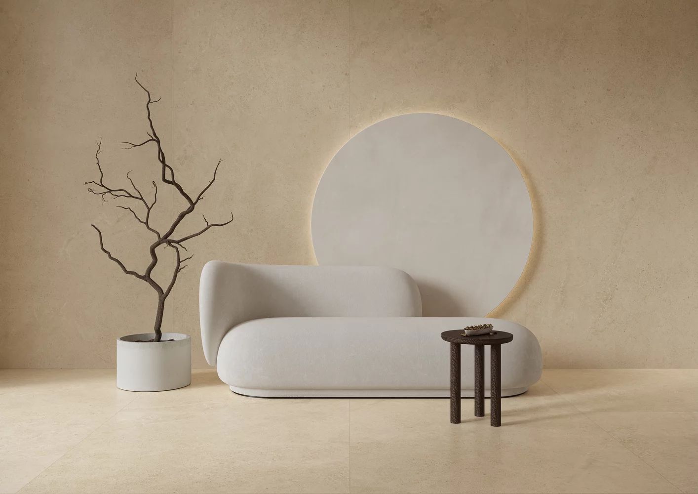 Paradyż Authority Beige płytka ścienno-podłogowa 119,8x119,8 cm beżowa