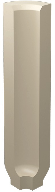 Paradyż Bazo profil 3x10 cm wewnętrzny monokolor beżowy mat