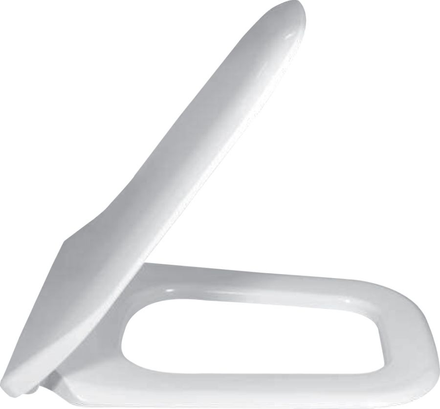 Villeroy & Boch Joyce Compact deska sedesowa wolnoopadająca SlimSeat Weiss Alpin 9M62S101/9M62S1R1