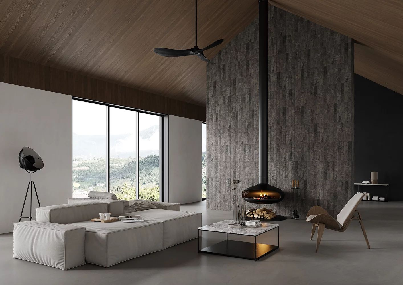 Paradyż Carrizo Basalt stopnica 60x30 cm szara