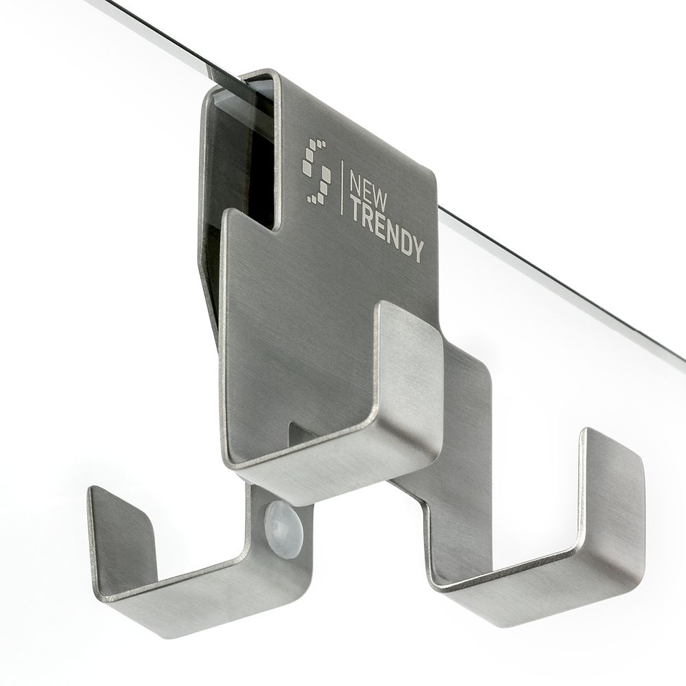 New Trendy wieszak na ręcznik gunmetal szczotkowany AK-0012