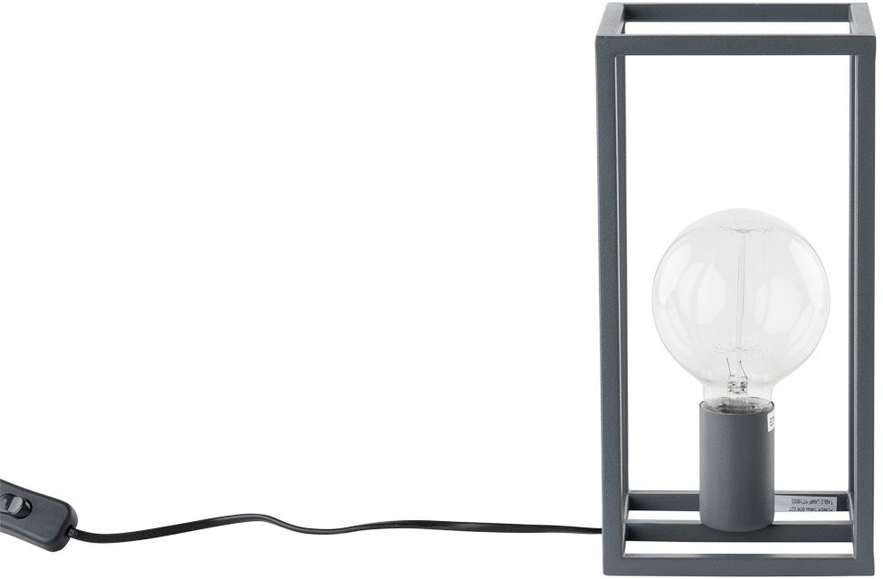Italux Sigalo lampa biurkowa 1x60 W szary piaskowany MT-BR4366-T1 GR