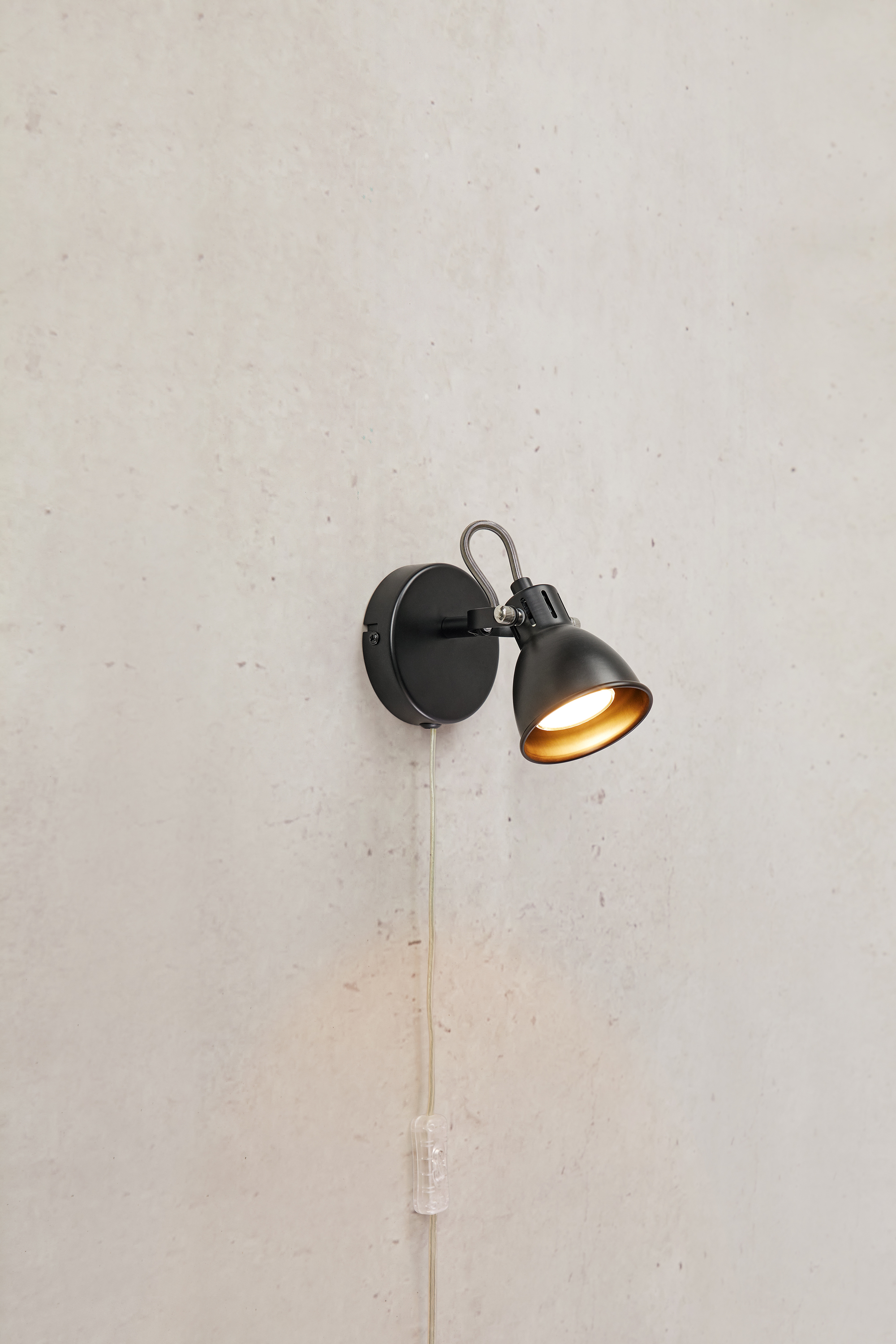 Markslöjd Mion kinkiet 1x7 W czarny 108846