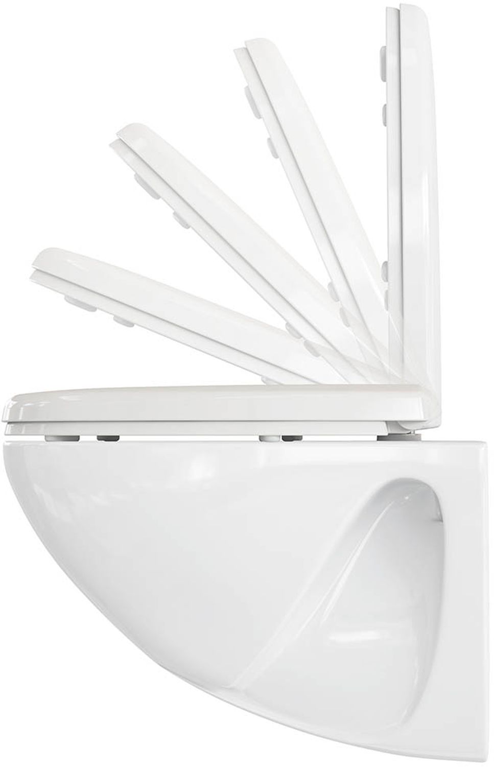 Sepio deska sedesowa wolnoopadająca Model 301 biała 10DESWC301HIT