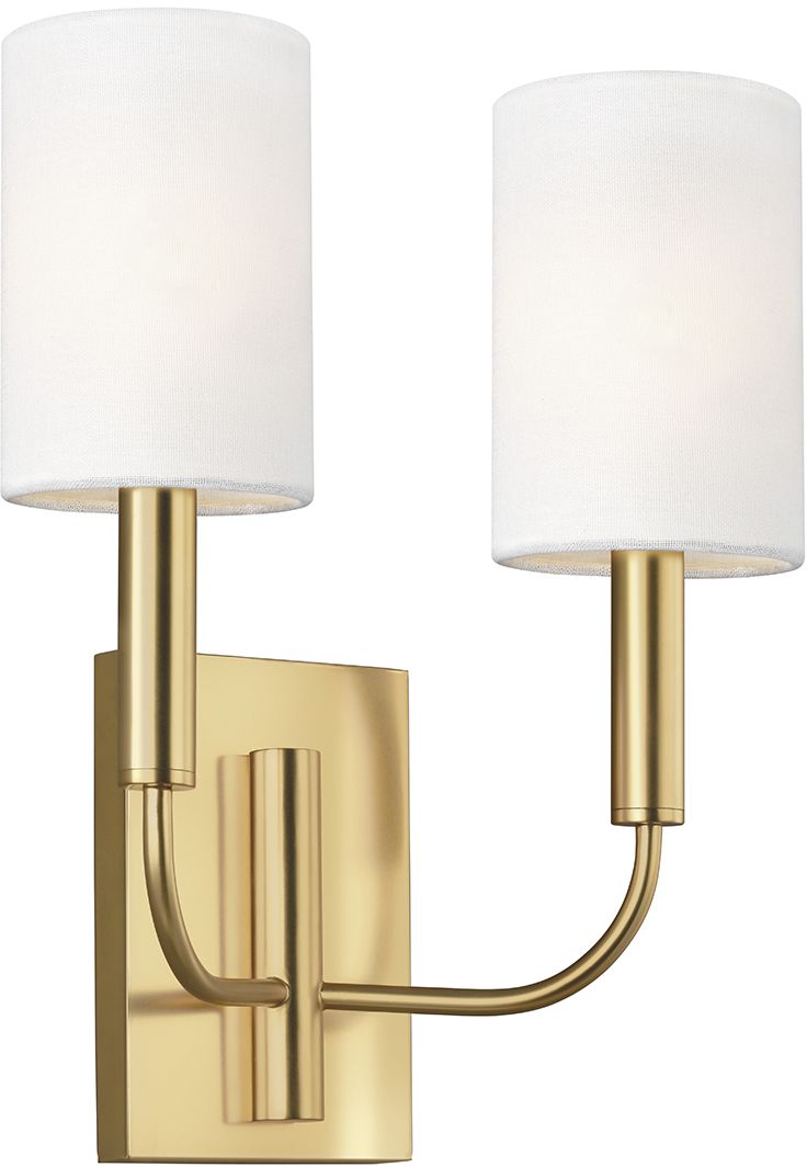 Elstead Lighting Brianna kinkiet 2x60 W mosiądz oksydowany FE-BRIANNA2-BB