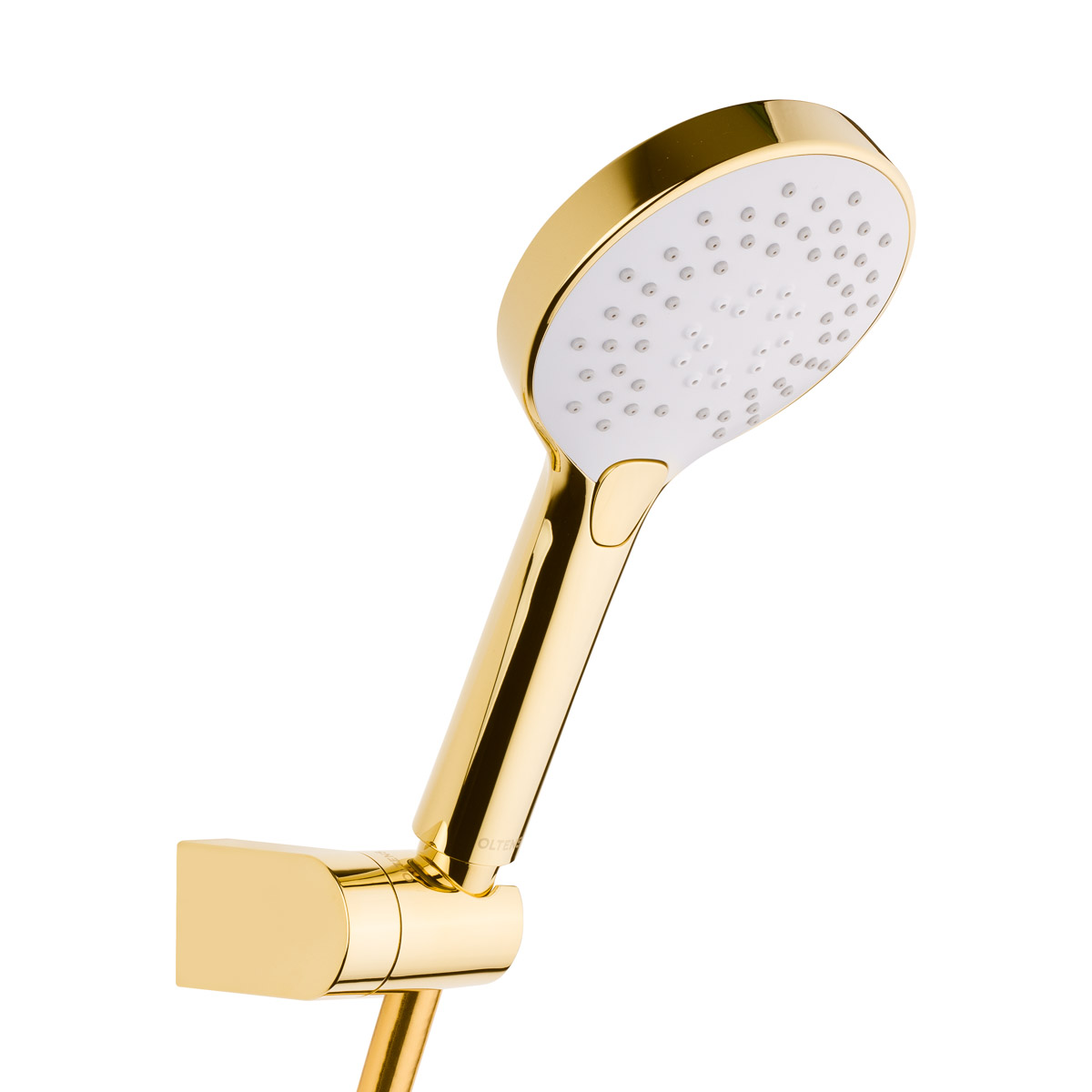 Oltens Driva EasyClick Gide zestaw prysznicowy złoty połysk/biały 36007080 - Wysyłka w 24h