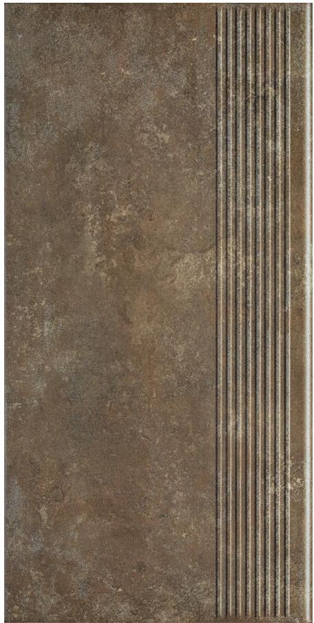 Paradyż Ilario Brown stopnica 60x30 cm brązowa