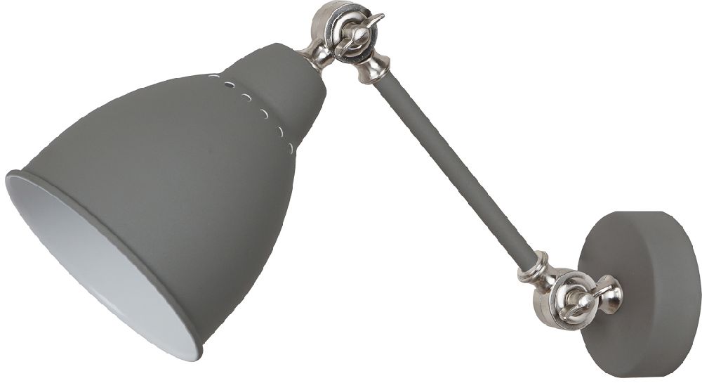 Italux Sonny kinkiet 1x60 W szary MB-HN5010-1-GR