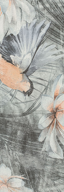 Paradyż Amelia dekor ścienny 25x75 cm B mix kolorów