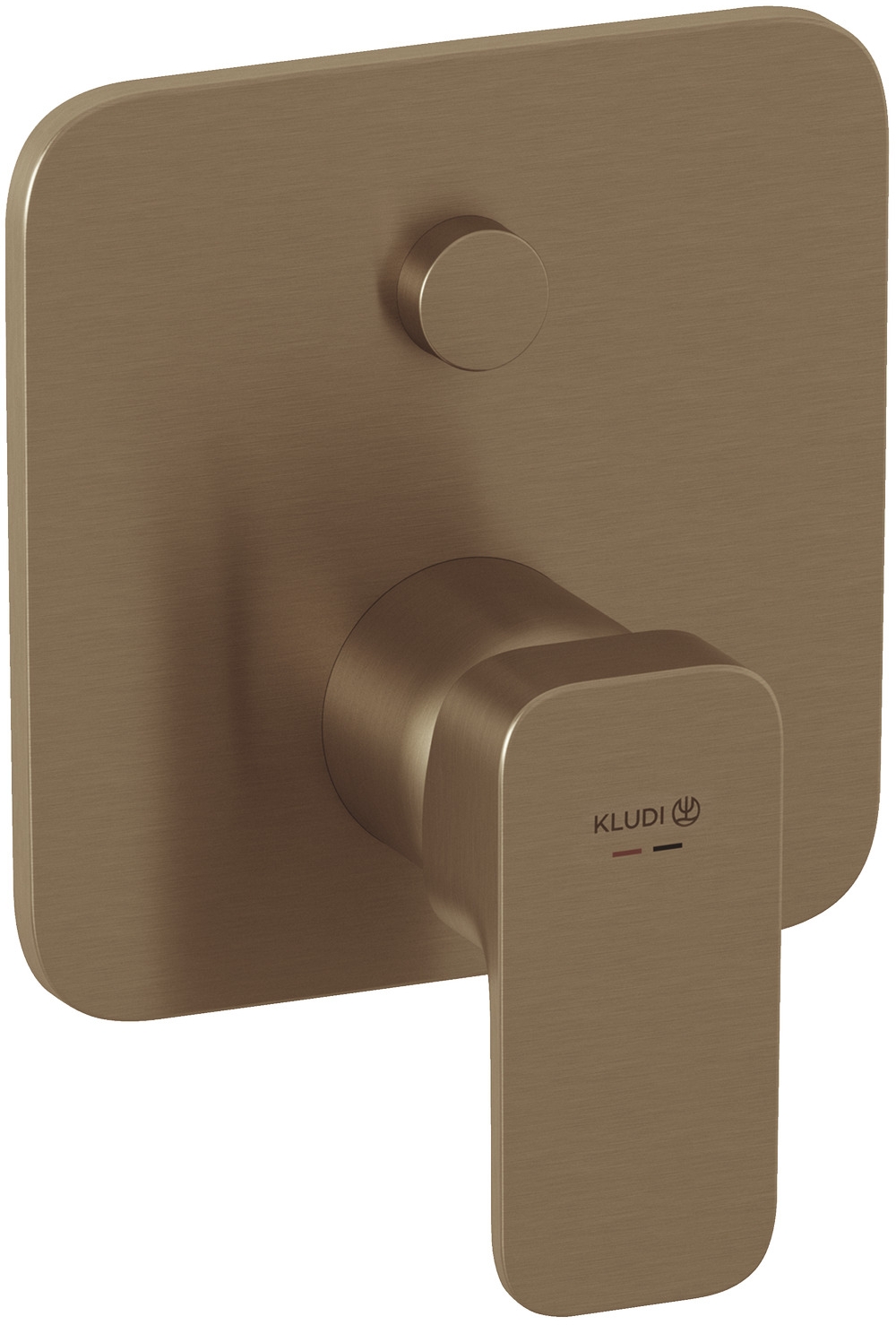 Kludi Renon bateria wannowo-prysznicowa podtynkowa brąz szczotkowany 42759N175
