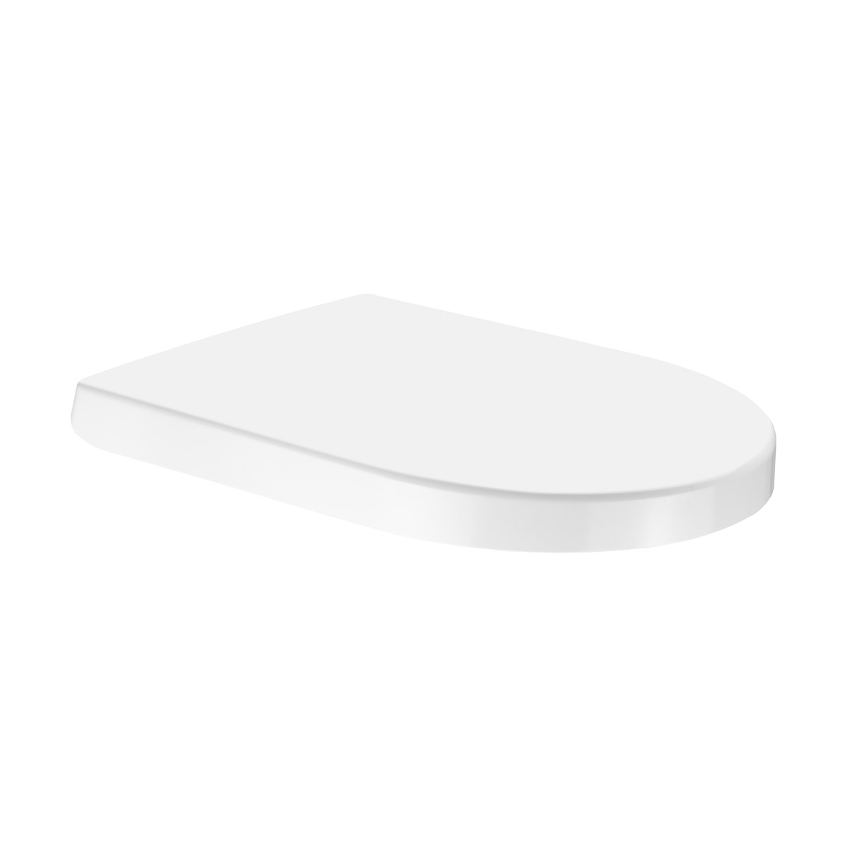 Oltens Hamnes Kort deska sedesowa twarda wolnoopadająca biała 45113000 - Wysyłka w 24h