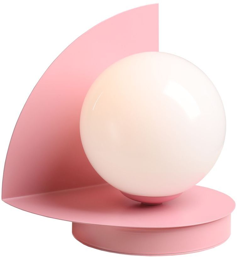 Aldex Loop lampa stołowa 1x10 W różowa 1125B18