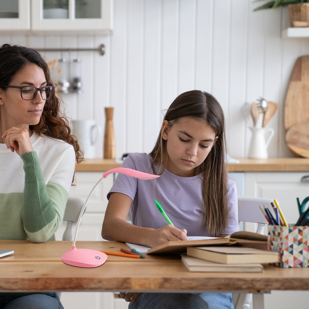 Rabalux Bedi lampa biurkowa 1x2 W różowa 74236