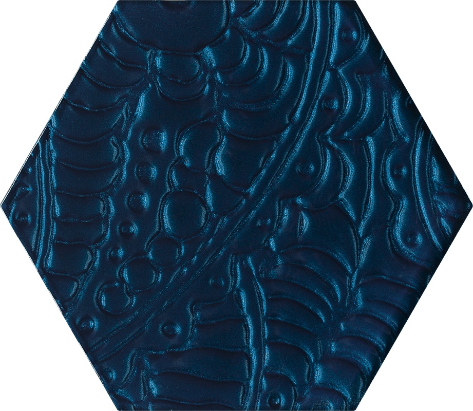 Paradyż Urban Colours dekor ścienny 19,8x17,1 cm szklany STR niebieski poler