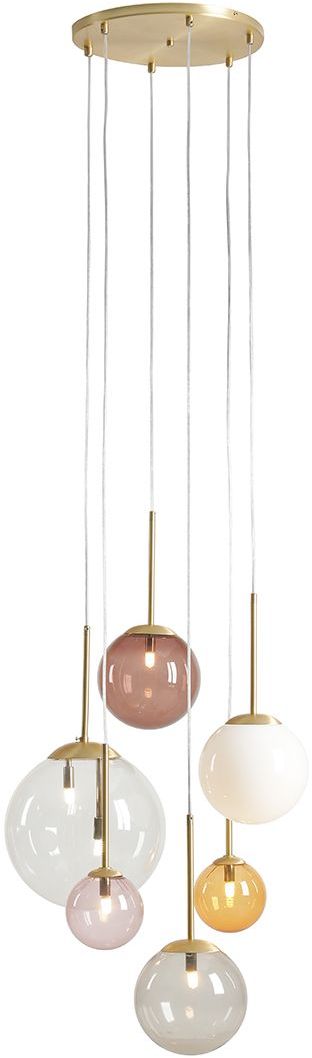 Aldex Bosso lampa wisząca 7x5 W multikolor 1119K40_R