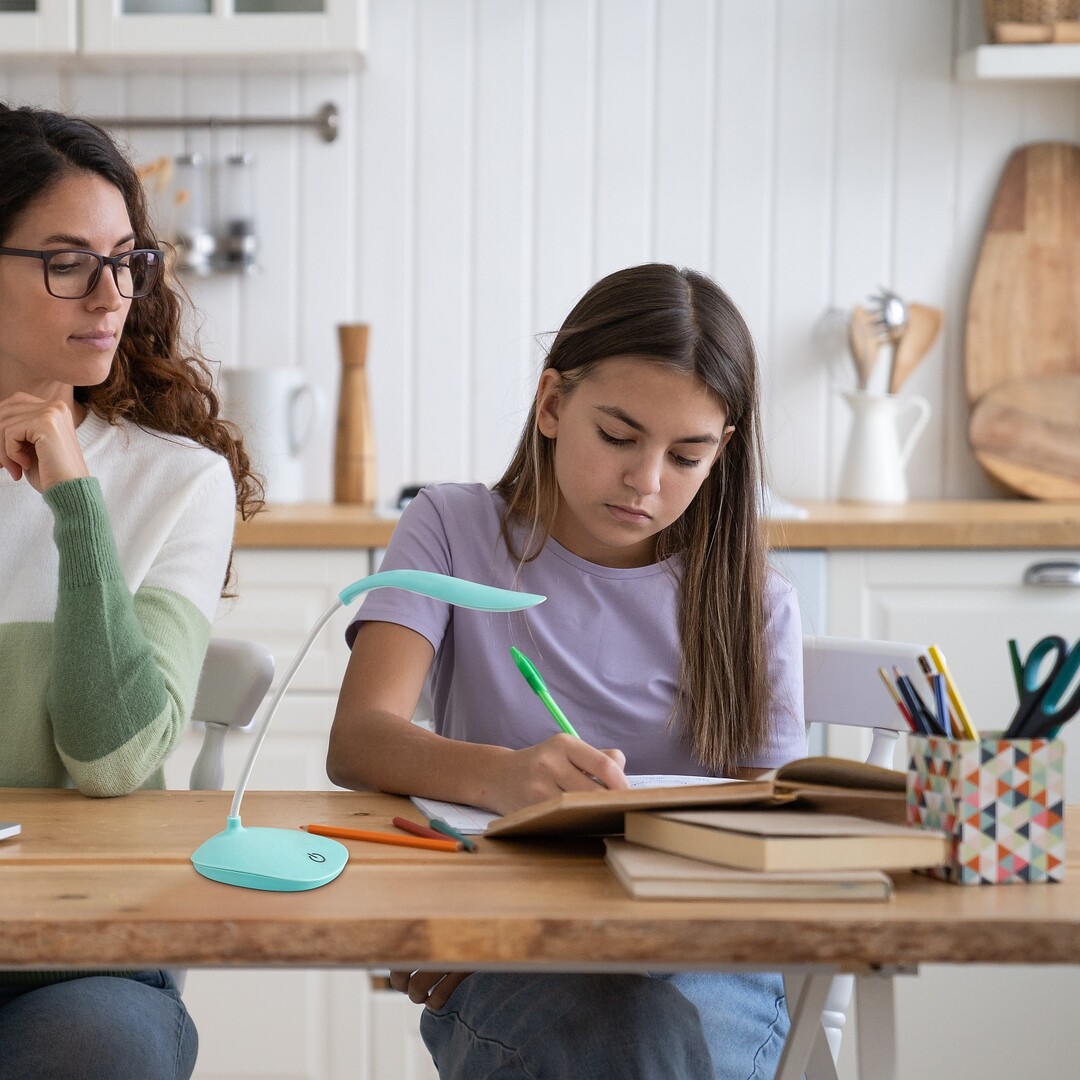 Rabalux Bedi lampa biurkowa 1x2 W niebieska 74235