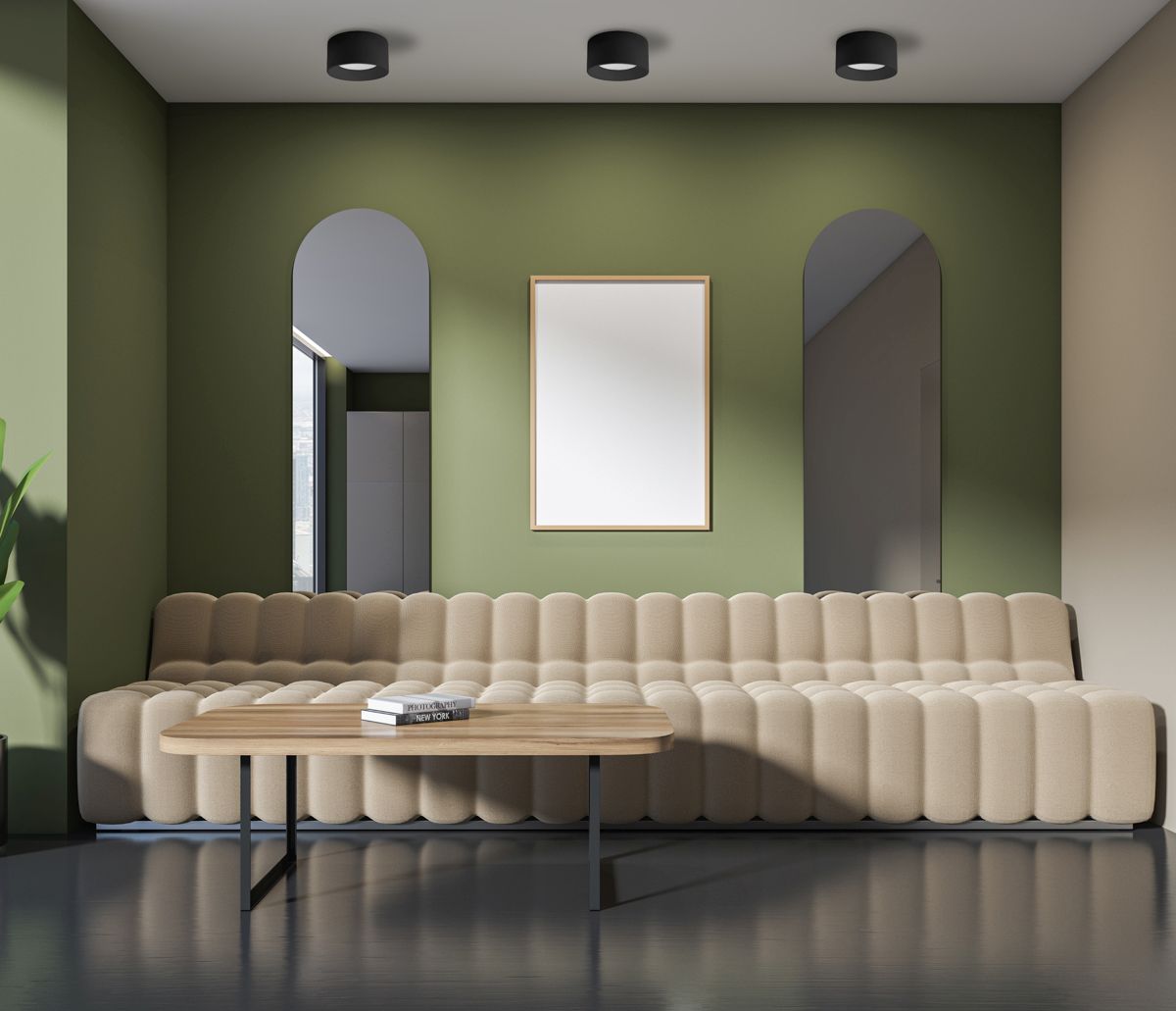 Italux Sirius plafon 1x28 W czarny WG-608C/BJ-WW/MULTI