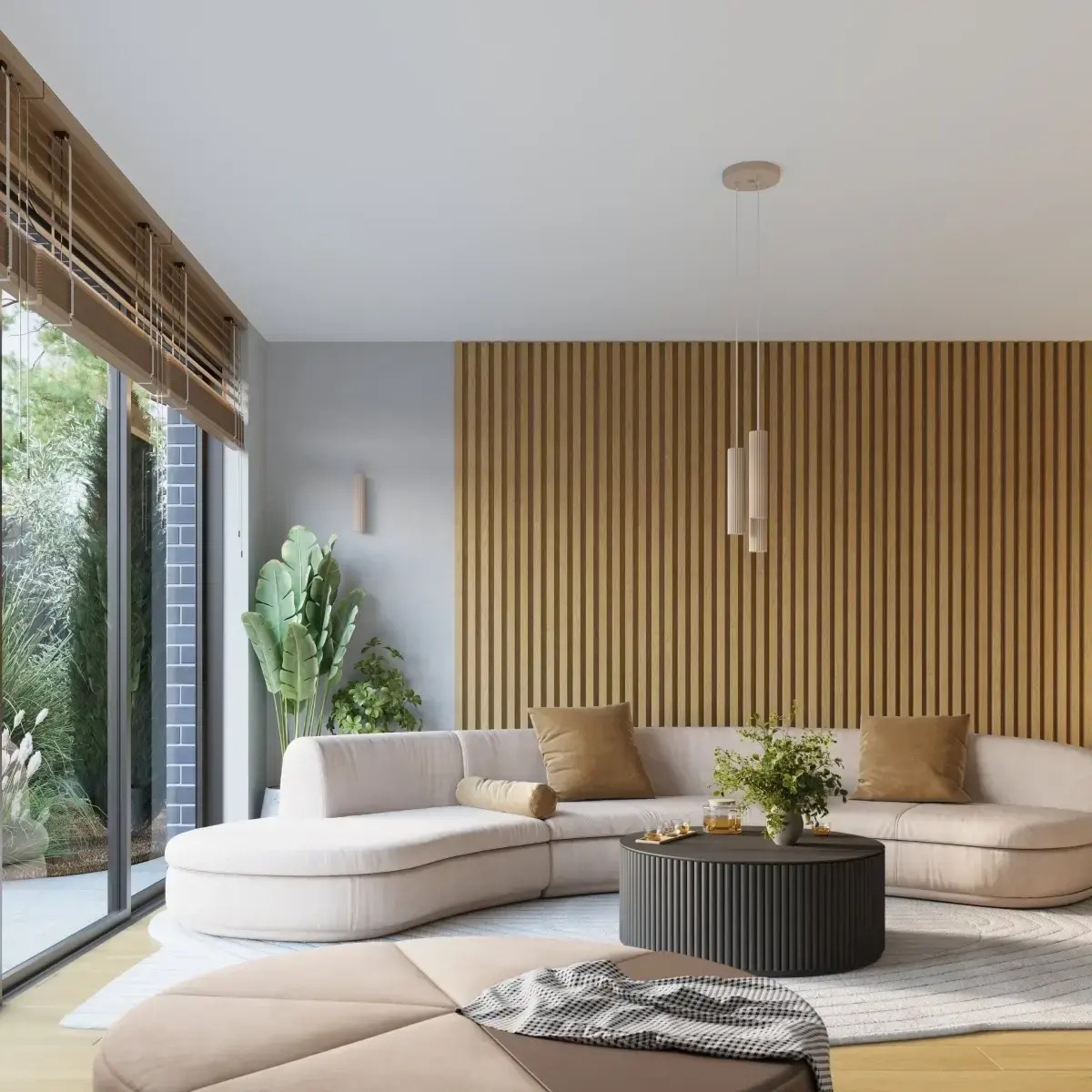 Sollux Lighting Karbon lampa wisząca 1x10 W kaszmir SL.1759