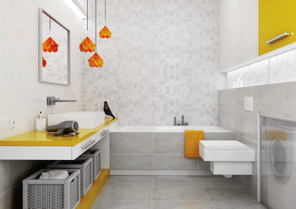 Paradyż Emilly płytka ścienna 30x60 cm biały mat