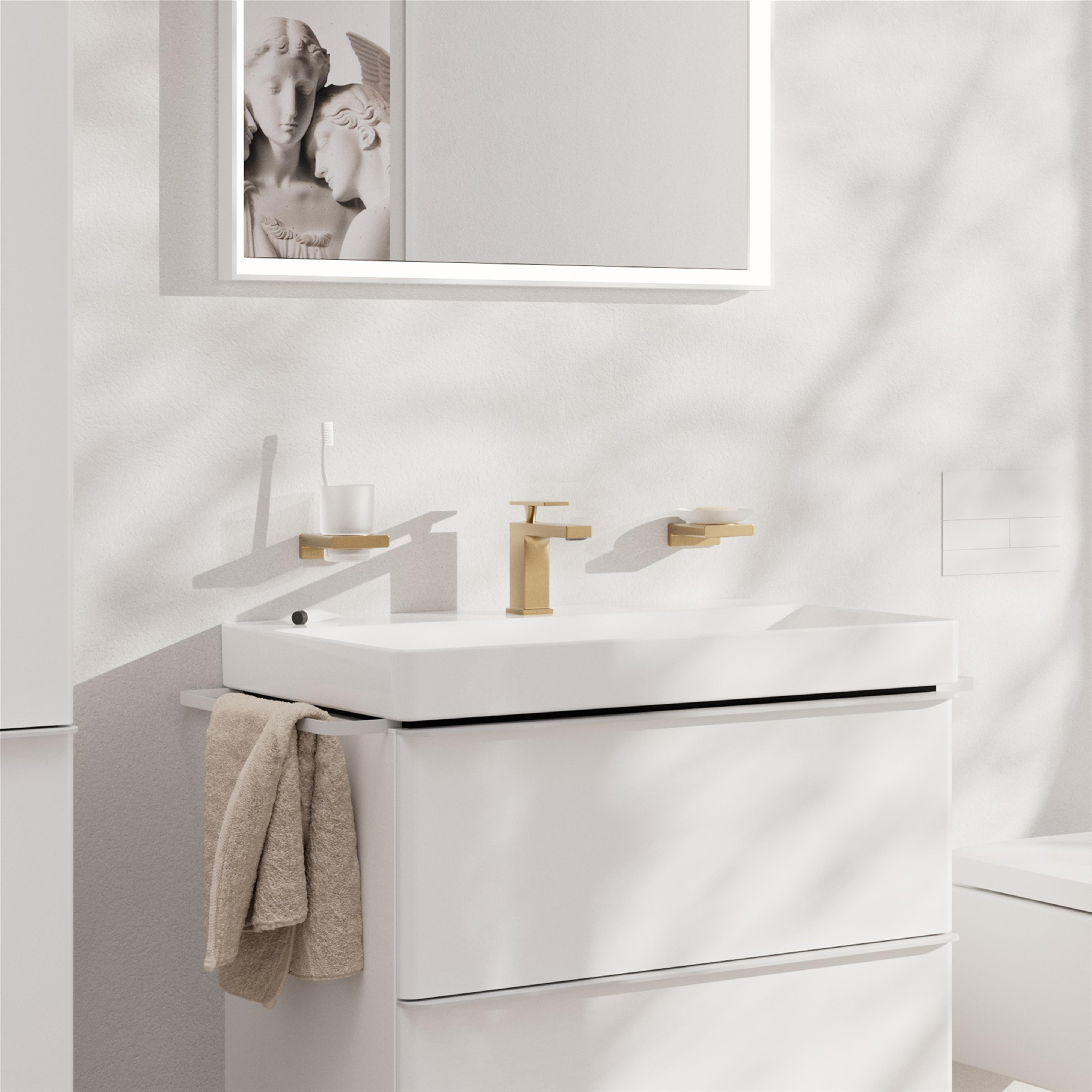 Hansgrohe Tecturis E bateria umywalkowa stojąca 73001140