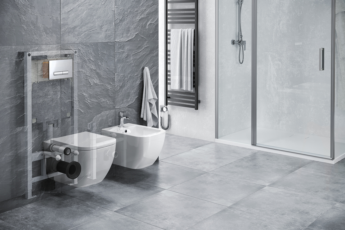 Excellent Shiro stelaż podtynkowy do bidetu INEX.SH505.420