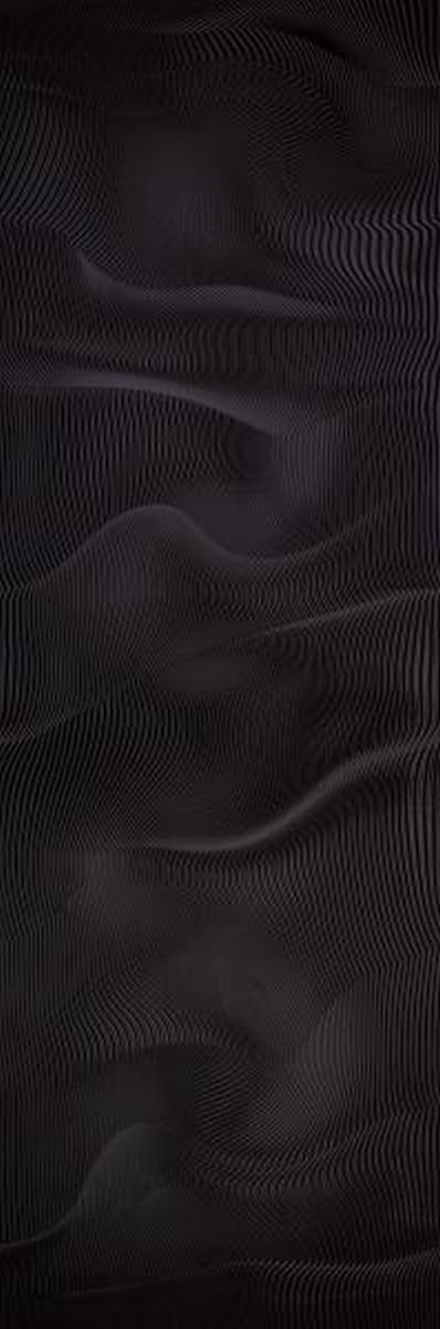 Paradyż Night Queen płytka ścienna 39,8x119,8 cm czarny połysk