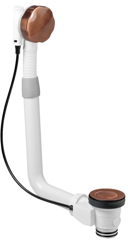 Kronenbach syfon do wanny stara miedź 501904RMKB