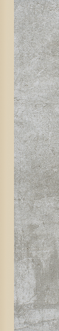 Paradyż Proteo cokół podłogowy 7,2x40 cm grys szary mat
