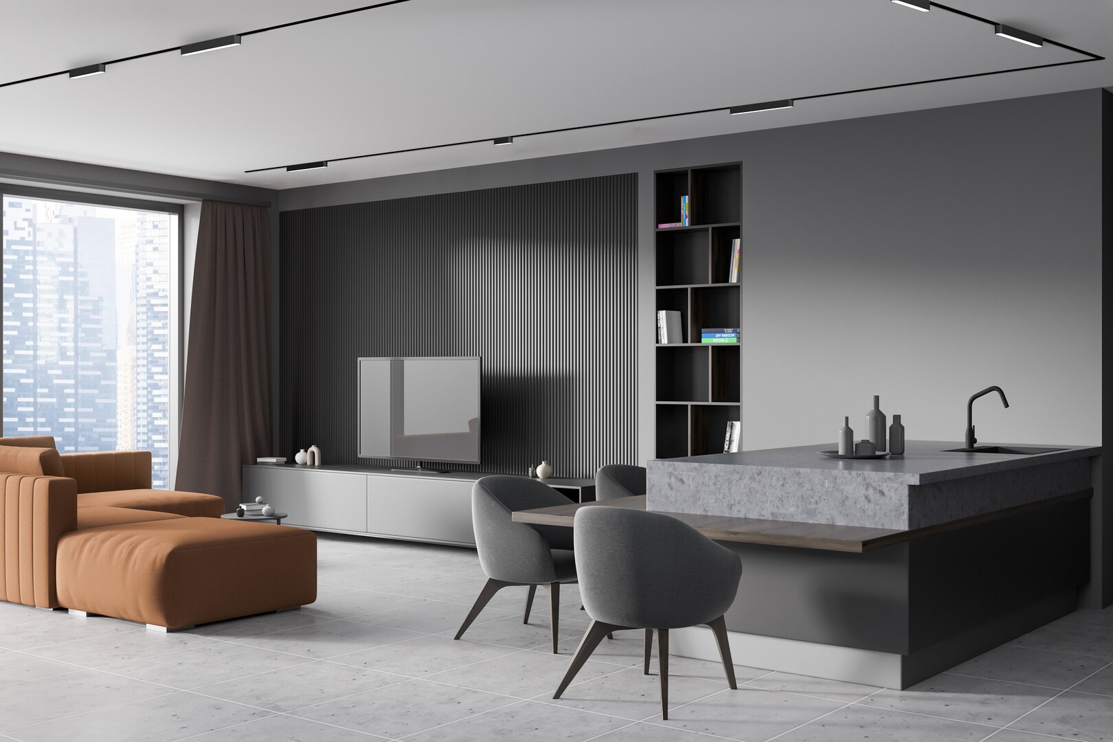 Rabalux LiTrack Line lampa do szynoprzewodów 1x6 W czarny 70100