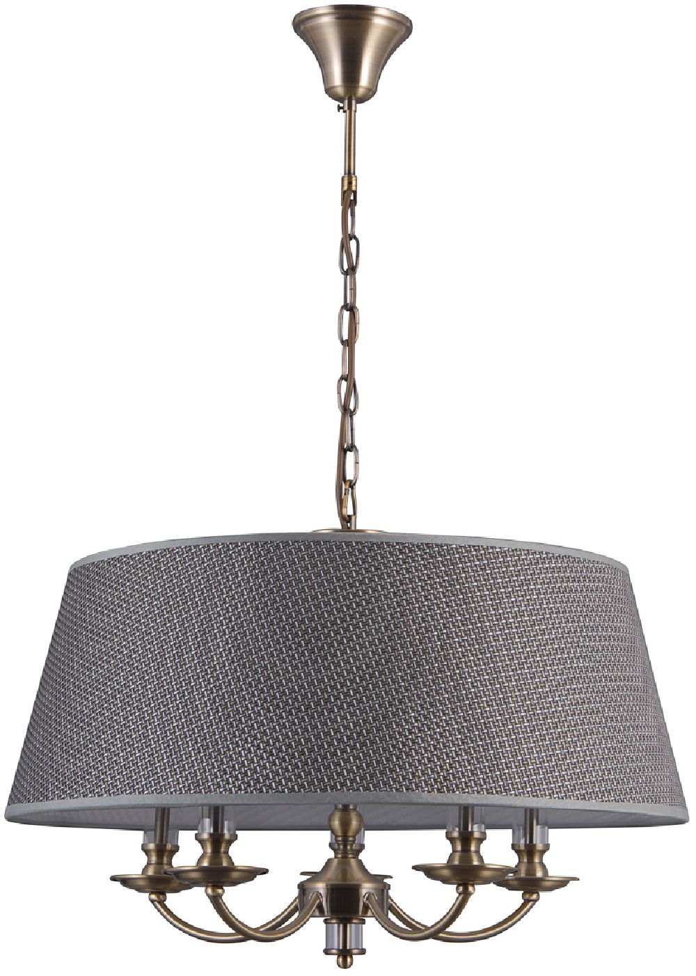 Italux Zanobi lampa wisząca 5x40 W brąz antyczny PND-43272-5A