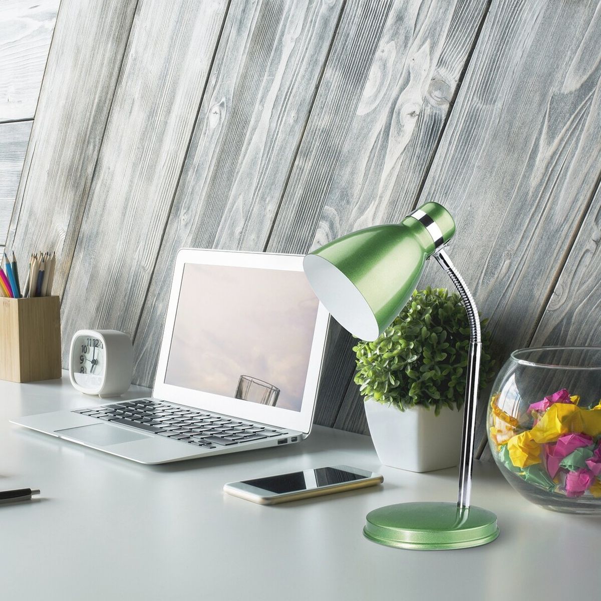 Rabalux Patric lampa biurkowa 1x40W zielona 4208