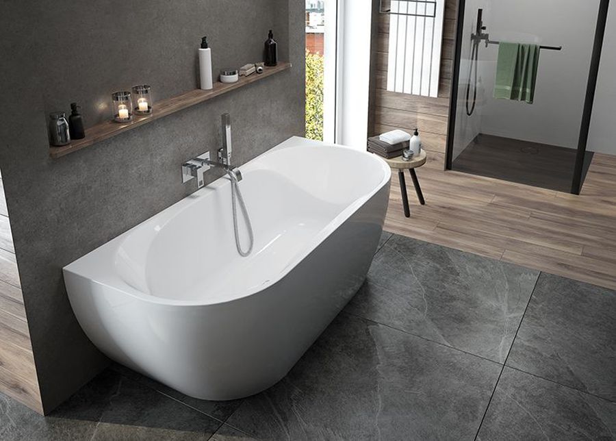 Sanplast Loft Line WSP-kpl-mb/LOFT+STW wanna przyścienna 180x80 cm biała 632-500-1280-01-010Np