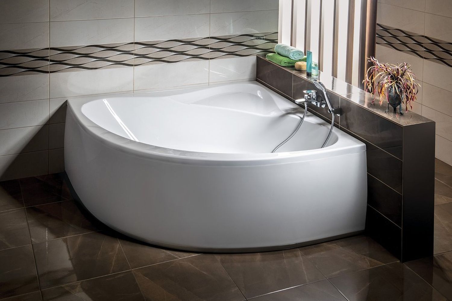 Aqualine Dyje obudowa do wanny 51 cm boczna biała A1544