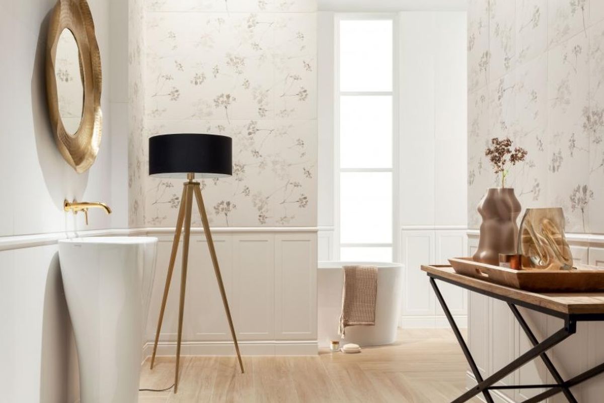 Tubądzin Mild Garden 1 listwa ścienna 29,8x11,5 cm