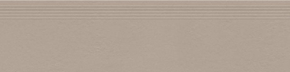 Tubądzin Industrio Beige stopnica 119,8x29,6 cm beżowa