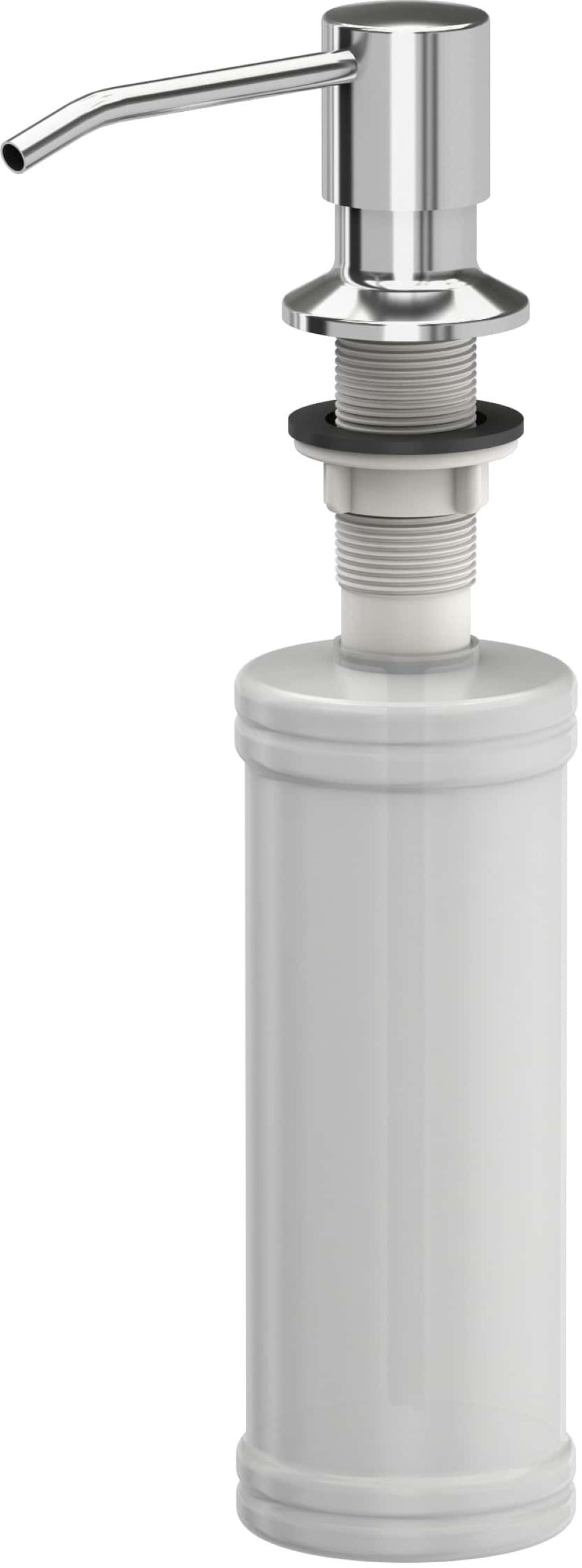 Quadron Keira dozownik do płynu 320 ml blatowy chrom MFS1001CR