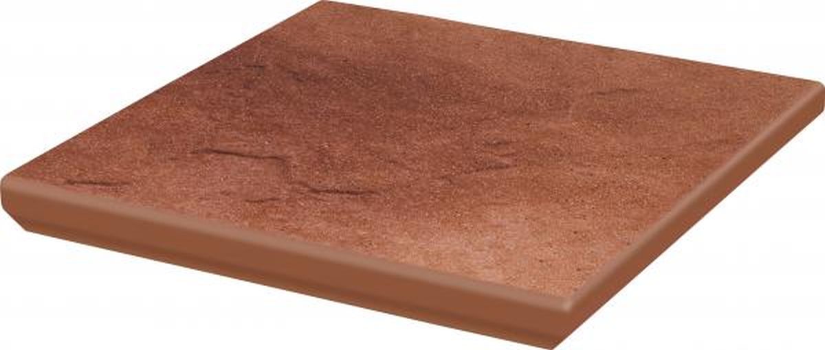 Paradyż Taurus stopnica 33x33 cm brązowa