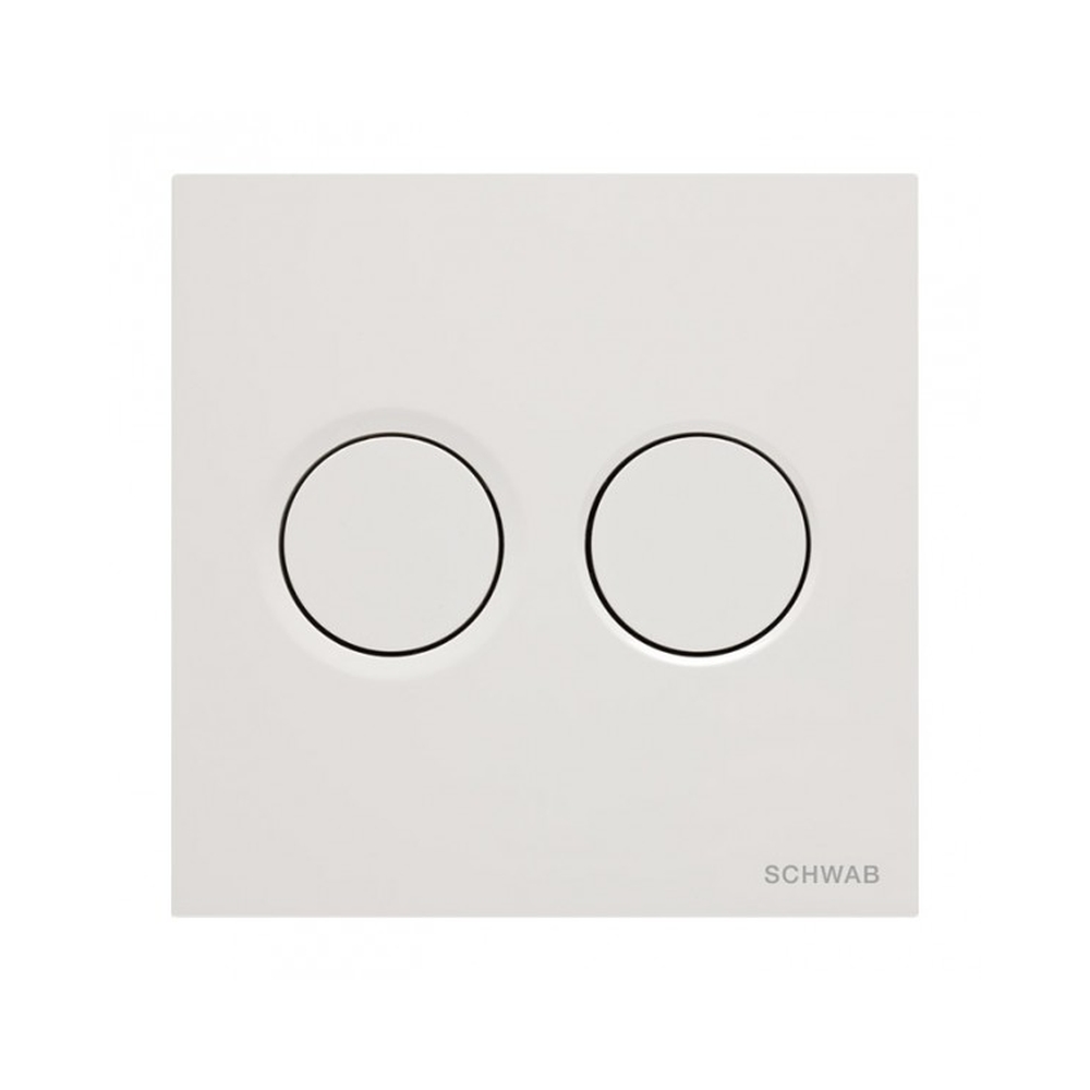 Schwab Itea Duo przycisk spłukujący do WC pneumatyczny tworzywo biały 4060419601 - Wysyłka w 24h