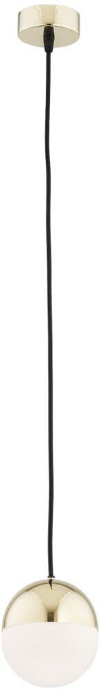 Argon Livia lampa wisząca 1x7W mosiądz/biały 4031