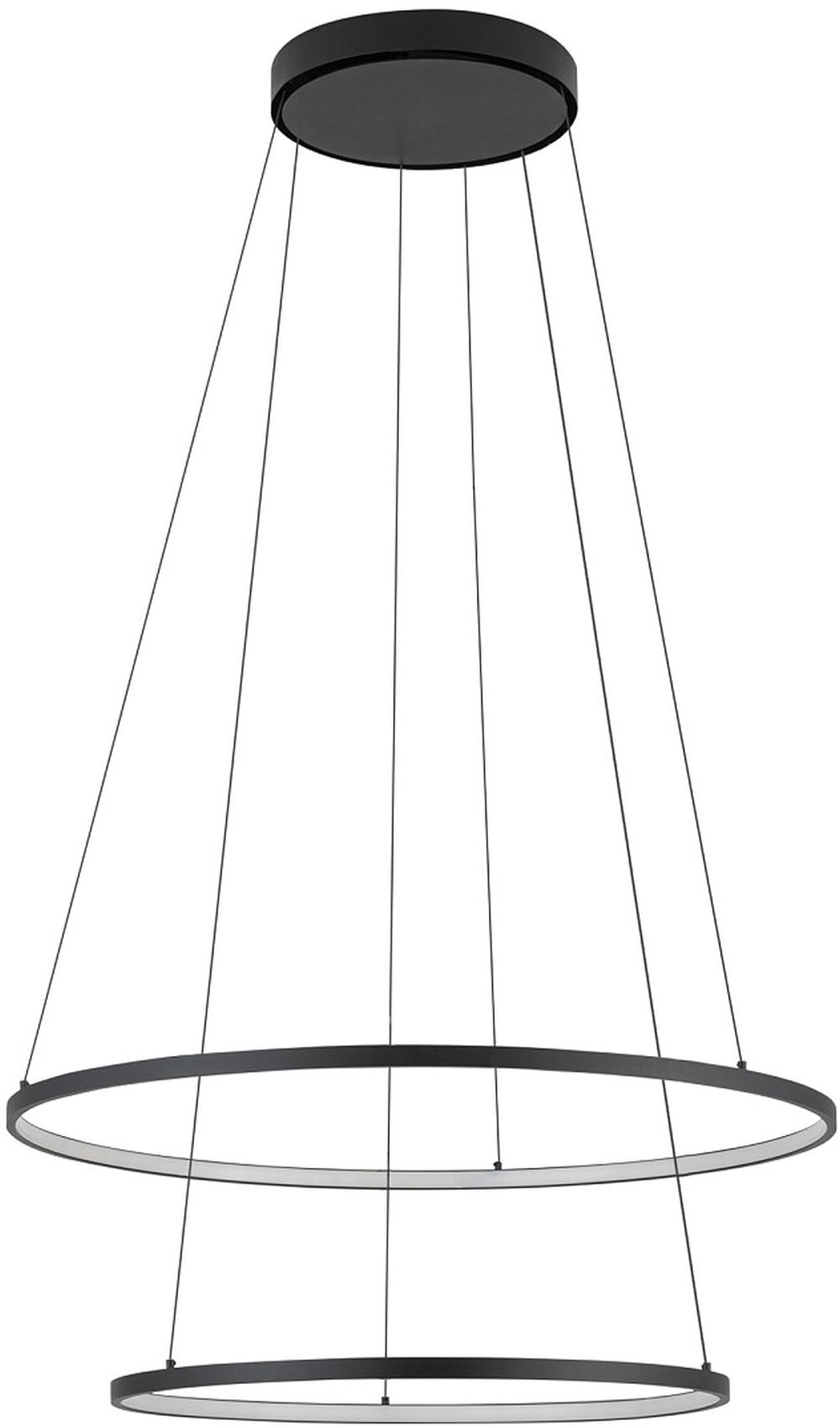Nowodvorski Lighting Circolo Led lampa wisząca 1x35W czarny mat 10814