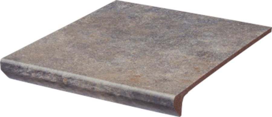 Paradyż Viano Grys stopnica 33x30 cm szara