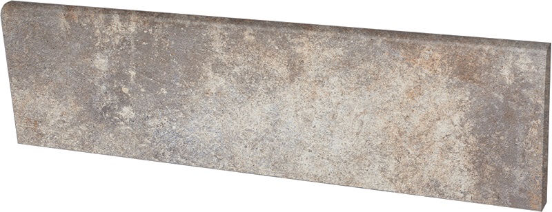 Paradyż Viano cokół podłogowy 8,1x30 cm STR grys szary mat