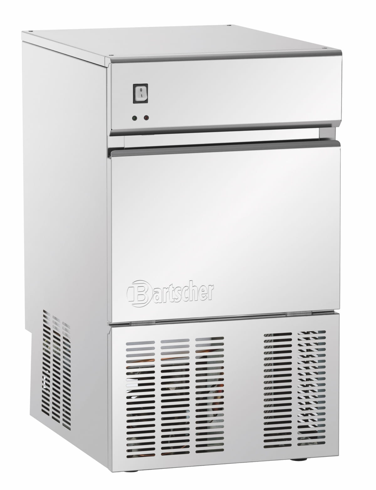 Profesjonalna kostkarka do lodu 25kg/24h INOX