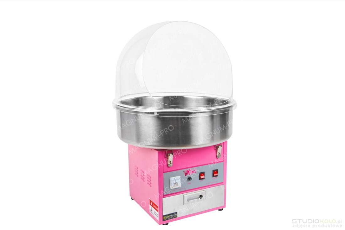 Maszyna do waty cukrowej bez wózka, kopuła 52 cm