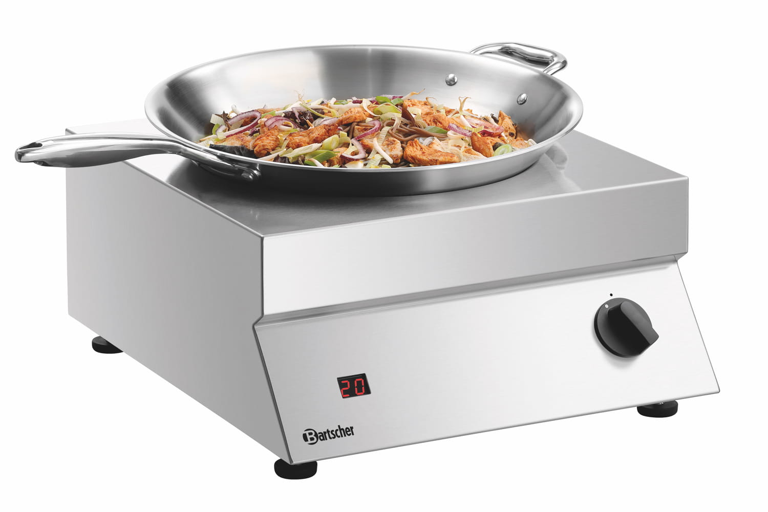 Wok indukcyjny 3 kW, 293 mm Bartscher